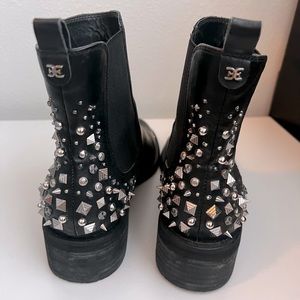 Sam Edelman “Dover” leather spike boot